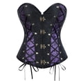 thumbnail image 1 of Faja moldeadora de cintura para mujer, con estampado, hebilla frontal, cinta ajustable, corsé, camiseta sin mangas, faja moldeadora de cintura de poliéster para mujer, 1 of 8