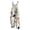 Light Pink, variant on AJGRHE Women's Jumpsuit Style Strapless Jumpsuit With Pockets Long Wide Leg Romper For Casual Outings And Summer Wear Light Pink L