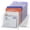 White-8 Section-1 Pack, variant on Inclined Desk File Organizer 8-section Upright Standing Sorter For Office Classroom Desktop Organization