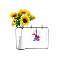 thumbnail image 1 of Eiffel Tower Outline France Paris Artificial Sunflower Vases Bottle Blessing Card, 1 of 3