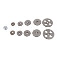 thumbnail image 2 of Lathe Gear, Standard Design Various Sizes Gears 11Pcs  for Working for Replacement, 2 of 7