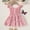 Pink, variant on TAIAOJING Toddler Baby Girls Dress Kids Spring Summer Print Ruffle Tulle Butterfly Sleeveless Princess Dress 2-3 Years