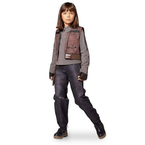 Disney Store Star Wars Rogue One Jyn Erso Costume Girls Kids Size S 5/6