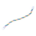 thumbnail image 2 of Colorful Bird Rope Perch Flexible Climbing Rope for Parrot Budgie Cockatiels 16.3inch Length, 2 of 7