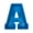 blue Size N4, variant on Zzbeans Large Epoxy Resin Letter Molds, Flexible Reusable Alphabet Molds for Resin Candle Soap Making, English Letter Silicone Molds for DIY Craft Decorations Gifts, Blue