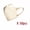 Khaki, variant on 50pcs 3D Stereo KN95 Face Mask Black 4 Layer Cup Dust Safety Masks Filter Efficiency≥95% Breathable Elastic Ear Loops Masks