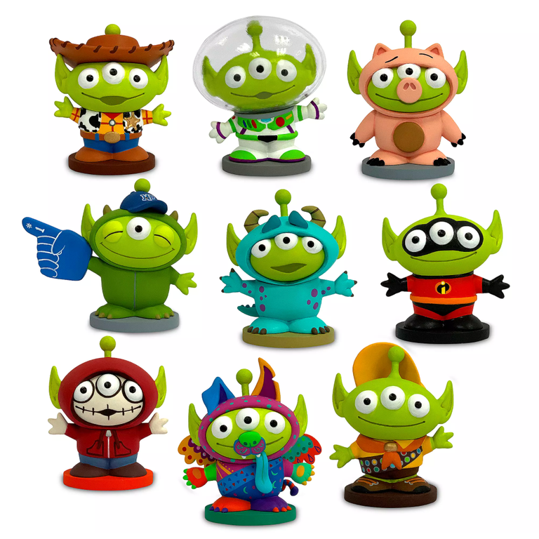 Disney Pixar Alien Remix フィギュアセット Disney / Pixar Toy Story Alien Remix 9-Piece Deluxe PVC Figure