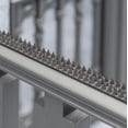 thumbnail image 5 of Pack of 10 Plastic Bird Deterrent Spikes for Birds, Pigeon, Squirrel, Raccoon, Crow, and Cat Anti-Climb Strips to Deter Theft - Suitable for Wall, Windowsill, Railing, Fence, and Roof - Grey, 5 of 9