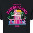 thumbnail image 3 of Barbie The Movie - Welcome To Barbie Land - Juniors Cropped Cotton Blend T-Shirt, 3 of 5