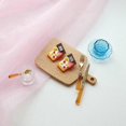 thumbnail image 3 of 3Pcs 1:6 Miniature Mini Simulation Chopping Board for OB11 Bread Dessert Board, 3 of 5