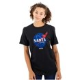 thumbnail image 2 of NASA Santa Claus Christmas Sleigh Men's Graphic T Shirt Tees Brisco Brands S, 2 of 5