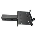 thumbnail image 3 of Miulika Generic Trailer Hitch Winch Mount Plate 2" Receiver Black for Truck ATV, 3 of 8