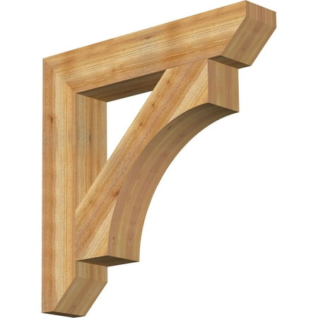 

Ekena Millwork 6 W x 34 D x 34 H Westlake Slat Rough Sawn Bracket Western Red Cedar