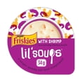 thumbnail image 1 of Purina Friskies Lil' Soups with Shrimp in a Velvety Chicken Broth, Cat Treats 34g, 1 of 9