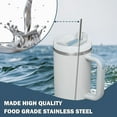 thumbnail image 4 of Popote de acero inoxidable 40 oz Popote de acero inoxidable 12 pulgadas Popote para tumbler Stanley, 4 of 8