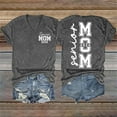 thumbnail image 2 of Holzkary Women Senior Mom T-Shirt Senior Mom Class Of 2026 Tees Letter Printed Graduating In 2026 Tops Graduate Mama Tees Graduate Mama Tshirt Short Sleeve Tops V Neck Graphic Tees Dark Grey 3Xl, 2 of 4