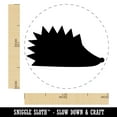 thumbnail image 2 of Hedgehog Profile Solid Self-Inking Rubber Stamp Ink Stamper - Orange Ink - Medium 1 Inch, 2 of 7