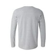 thumbnail image 4 of Gildan - Long Sleeve T-Shirt | 4.5 Oz./yd² 90/10 Cotton/polyester | 6 Pack Sport Grey Color Tee - 2XL Size, 4 of 5