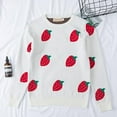 thumbnail image 1 of Mother and Daughter Matching Cardigan Print Long Sleeve Pullover Sweater Tops Blouse Family Fall Outfit, 1 of 14