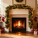 thumbnail image 1 of Ratán De Plástico Decoración Colgante De Ratán Artificial De 1.5 M Para Chimenea, Árbol De Navidad Y Fiesta, Color Verde (1 Unidad) Rkxzt, 1 of 6