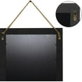 thumbnail image 7 of Sfugno Wall Mirror with Shelf, 20 x 16 inch Wall Mirror Hanging for Bathroom, Vanity, Bedroom, Entryway, Living Room(Black), 7 of 7