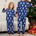 thumbnail image 3 of SILVERCELL Matching Family Christmas Pajama Sets Christmas Pattern Long Sleeve Sleepwear Holiday Lounge Sets, 3 of 5