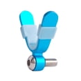 thumbnail image 3 of Pedestales Pesca Soporte para Caña Cabeza 8mm Accesorios Ajustables () Azul, 3 of 4