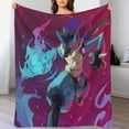 thumbnail image 4 of Pokemon Lucario Throw Blanket Cute Flannel for Boys Girls Men Women, 4 of 7