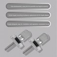 thumbnail image 2 of OUNONA Ensemble de Vis pour Bateau 2 Vis de Queue en Acier Inoxydable pour Kayaks Canoës, 2 of 7