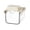 White, variant on Under Shelf Pull Out Drawer Organizer Adhesive Slide Out Storage Bin for Kitchen Cabinet Pantry Desk