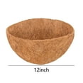 thumbnail image 2 of Maceta de fibra de coco natural cortable para suministros de invernadero (12 pulgadas), 2 of 5