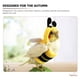 thumbnail image 2 of FELTECHELECTR Disfraz de pájaro para Halloween, estilo abeja, para cosplay, accesorio para disfraz de loro., 2 of 5