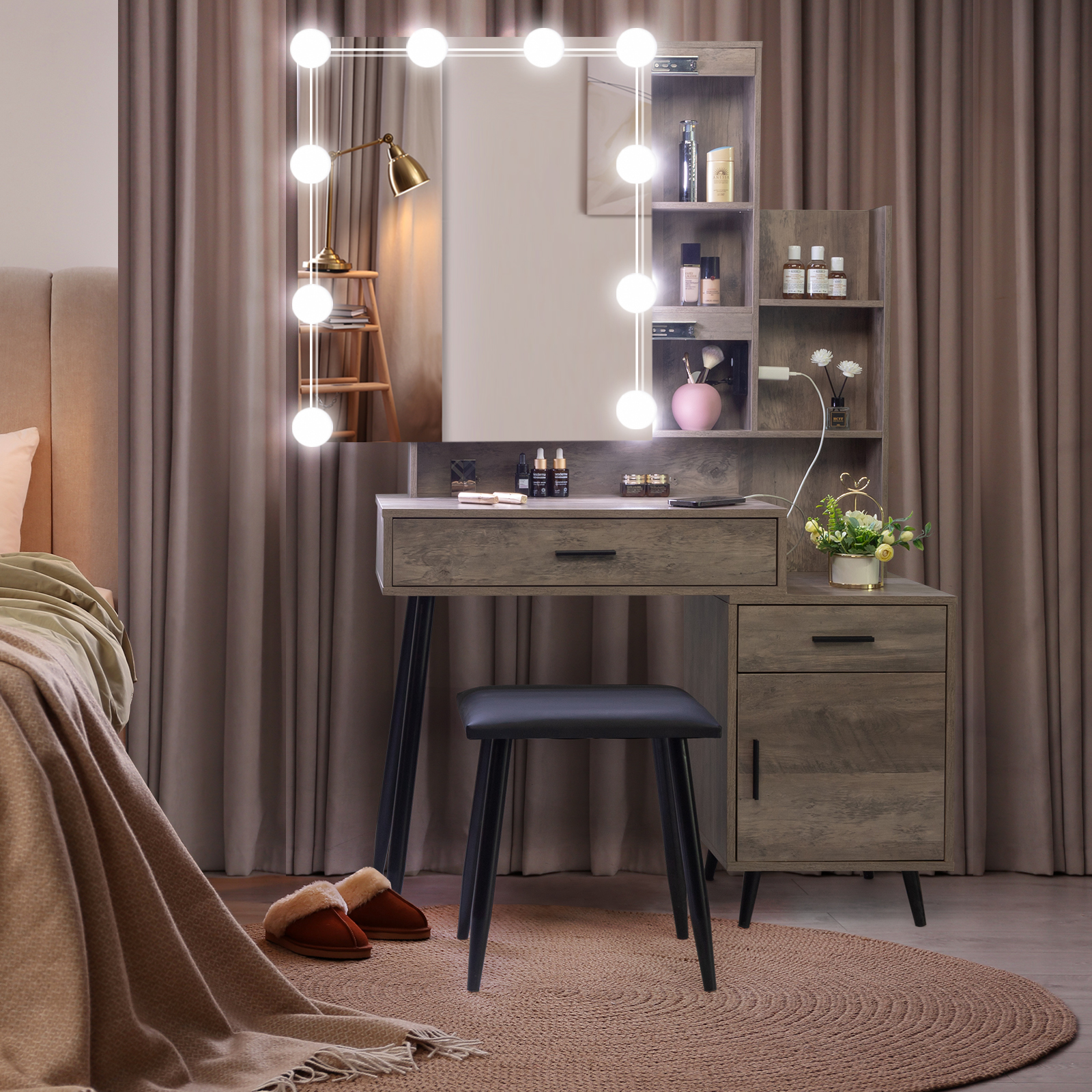 Makeup Vanity Lights in Vanity Lights & Bathroom Light Fixtures 