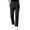 Mens Pants Black, variant on Hiking Pants for Men Casual Outdoor Multi-Pockets Elastic Waist Solid Color Fishing Trousers Dad Gifts