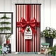 thumbnail image 4 of Seyotauo Merry Christmas Door Cover 35x71 Christmas Gift Box Present Hanging Banner Decoration Winter Holiday Bow Window Door Cover Stripes Ornaments Year Party Home Wall Outdoor, 4 of 7