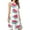 A468-2182, variant on Watermelon Slices Summer Art Print Casual Sleeveless Loose Sundress Dress For Women Summer Dress Daily Woman