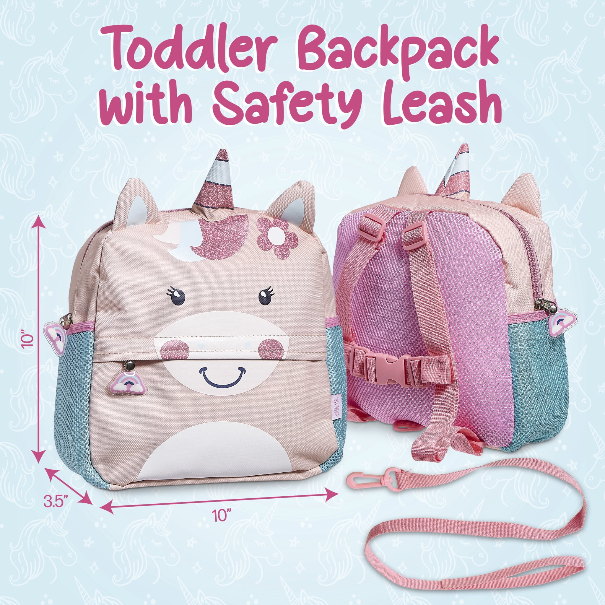 Safety 1st Character Safety Harness Toddler Backpack, Unicorn
