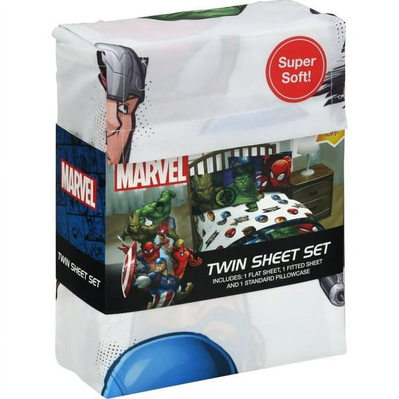 Kitchen Designers Marvel Avengers Infinity War Twin Sheet Set