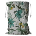 thumbnail image 1 of EREHome flowers leaves Storage Basket Laundry Bag with Drawstring 24x32 Inch, 1 of 2