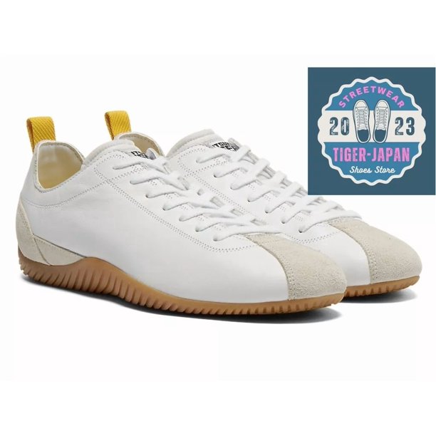 Onitsuka & Tiger WRESTLIA 1183C323 100 White/White Unisex Leather Sneaker Shoes