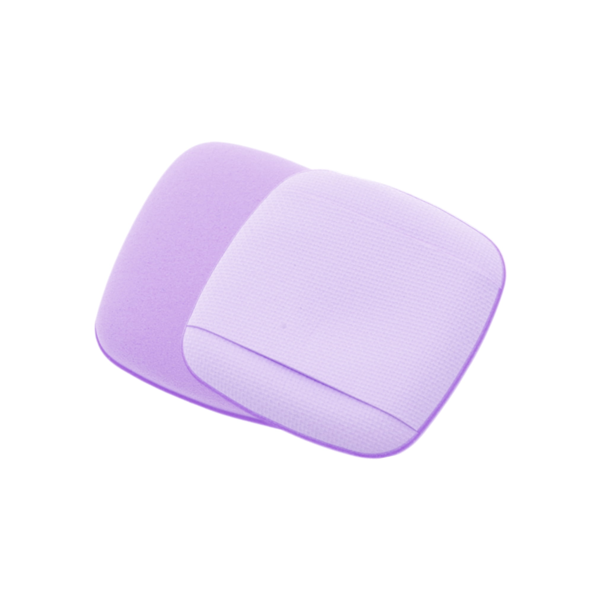 Unique Bargains 5 Pcs Square Face Makeup Sponge for Travel Purple