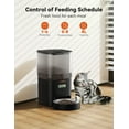 thumbnail image 3 of WOPET Automatic Cat Feeder, SBF3&nbsp;4L Automatic Dog Feeder with 180-Day Battery Life, Programmable Cat Food Dispenser with Stainless Steel Bowl,1-6 Meals Per Day, 3 of 3