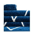 thumbnail image 6 of Unique Loom Trellis Frieze Collection Area Rug - Geometric (8' x 11' Rectangle Navy Blue/Ivory), 6 of 7