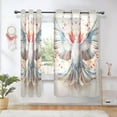 thumbnail image 6 of Bird Dove Side Blackout Curtains Patio Door Curtains Window Decoration for Bedroom Living Room 2 Panels, 6 of 7