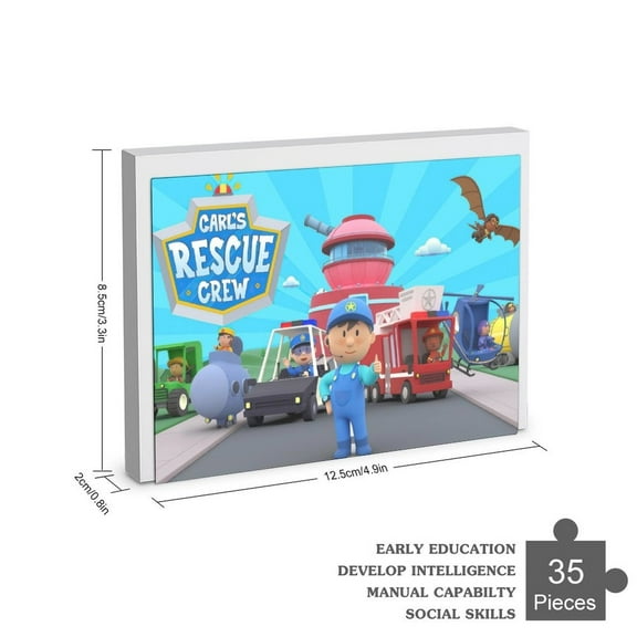 Carl's Car Wash Wooden Jigsaw Puzzle 35 70 120 200 300 500 1000 Piece Family Game Birthday Gift