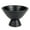 Black, variant on Creative Co-Op Boho Wood Pedestal Serving Bowl, Light Brown Finish
