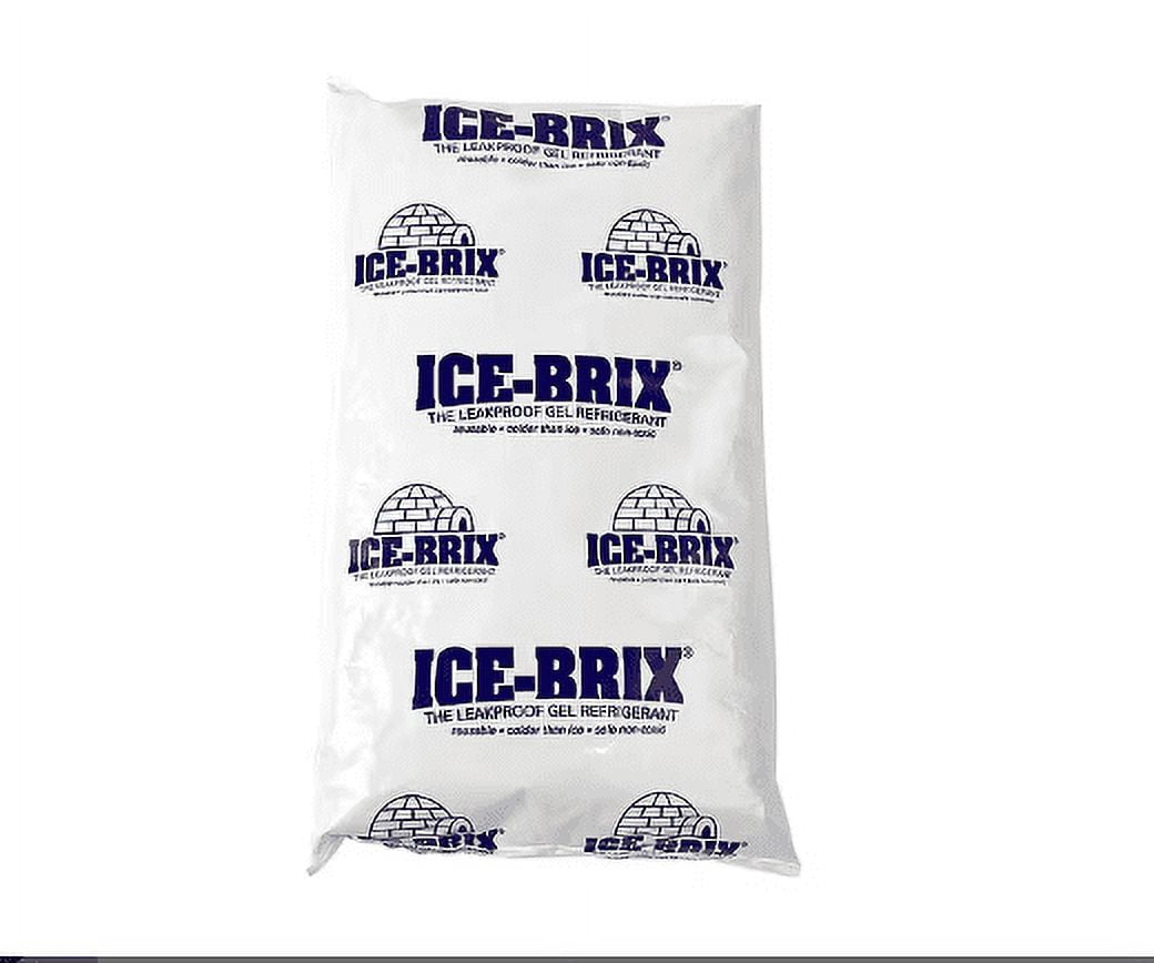 Polar Tech Industries Ice-Brix Poly Pouch, Reusable, Leak-proof, 6 oz. PK48 IB 6