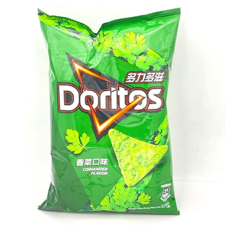 Doritos Coriander Flavor Corn Chips 102g多力多滋香菜口味玉米片