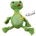thumbnail image 3 of Dog Squeaky Toy Animal: Cartoon Dog Rope Toy Puppy Teething Toy Puppies Chew Toy, 3 of 10