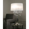 thumbnail image 5 of Ok Lighting OK-5109T Crystal Silver Table Lamp, 16" x 16" x 30", 5 of 5